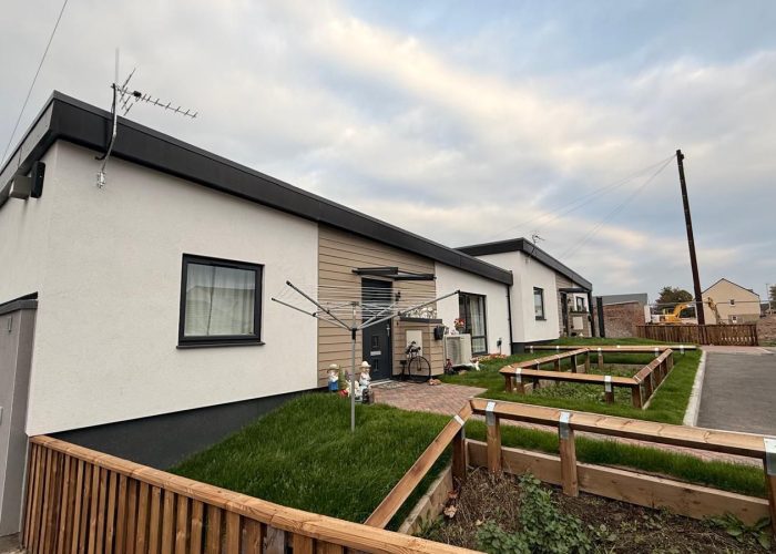HUSK Completes New Scheme in Jedburgh:Transforming Garages into Sustainable Homes
